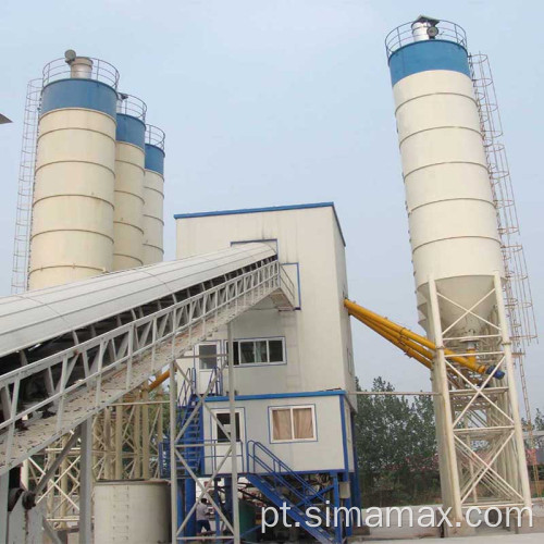 Exportar para a central dosadora de concreto HZS90 de Burkina Faso
